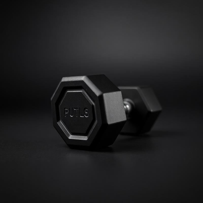 Hex Rubber Dumbbell 10kg